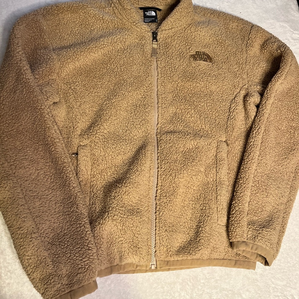 The North Face Women's Tan Teddy Sherpa Jacket
